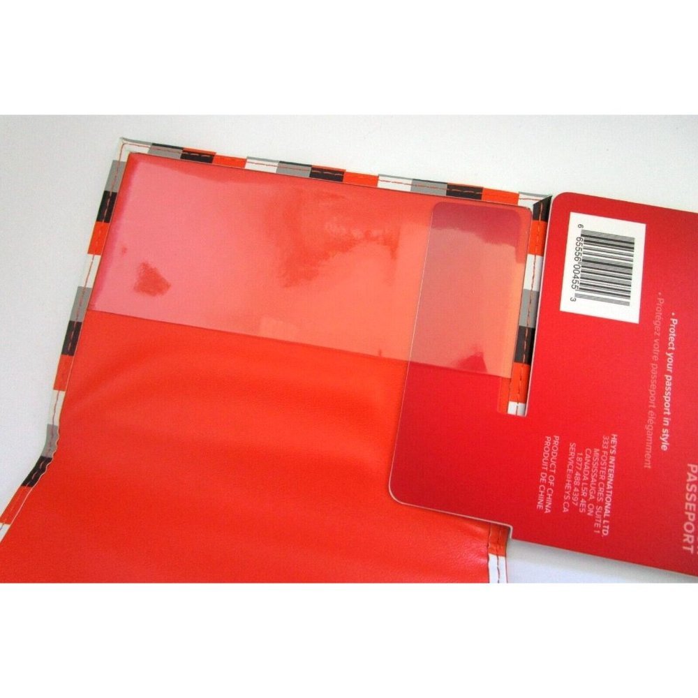 HEYS Luggage Brand Fashion Print Passport Case - Checker Style - New with Tags - Picture 7 of 9